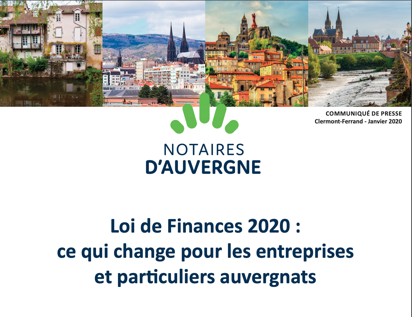 Communiqué PLF 2020 Notaires d'Auvergne