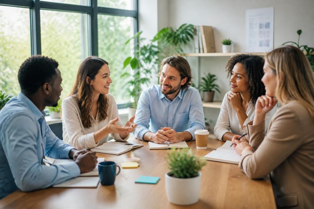 découvrez les principes clés de la communication non violente au travail pour améliorer les échanges, renforcer la collaboration et créer un environnement professionnel harmonieux.