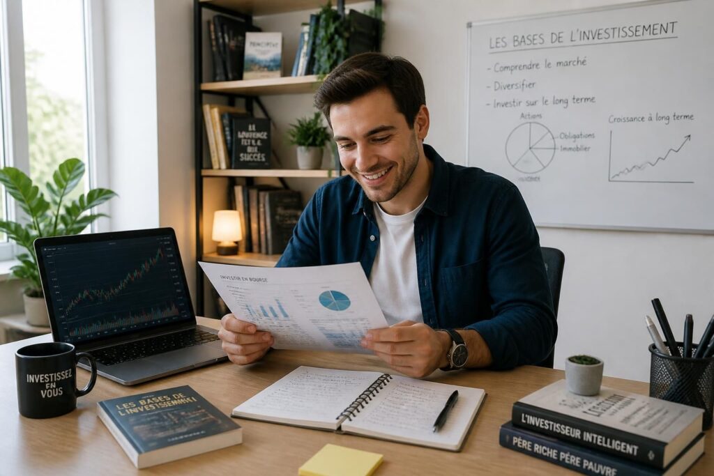 découvrez les fondamentaux pour investir en bourse en toute confiance. guide pratique pour débutants souhaitant apprendre les bases et réussir leurs premiers investissements.